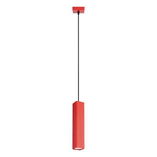 SOLLUX SL.3253 Lámpara Colgante Rayo 1 Roja