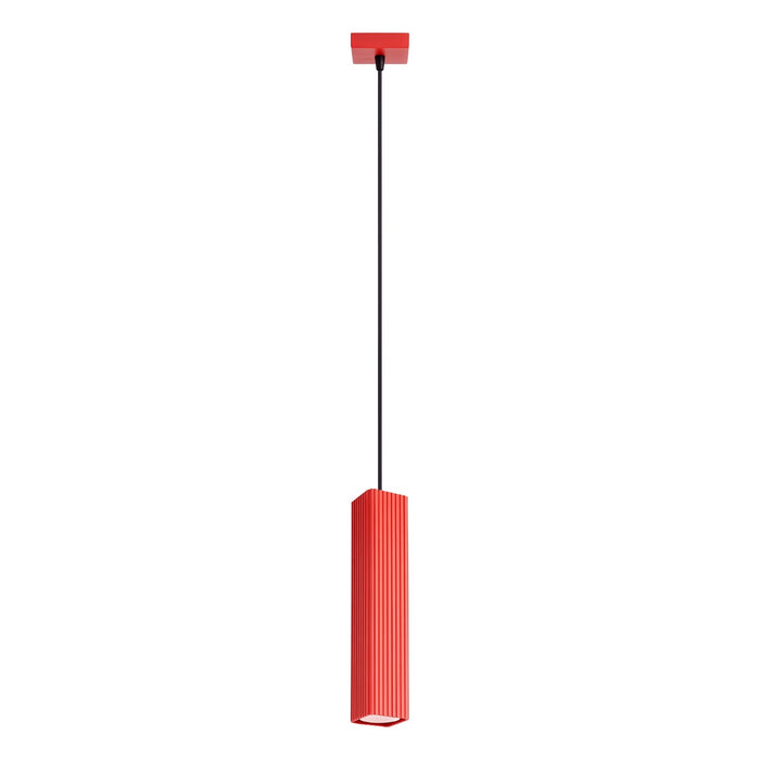 SOLLUX SL.3253 Lámpara Colgante Rayo 1 Roja