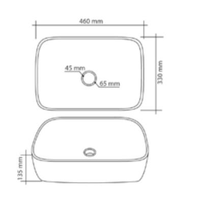 MOSAVIT RINCA Lavabo Sobre Encimera De Piedra Beige