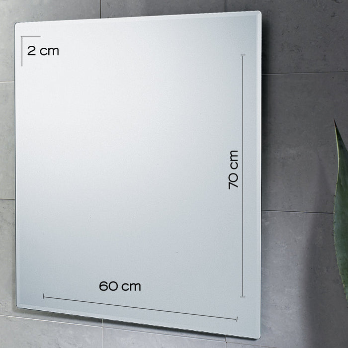 GEDY 25600000000 Espejo Biselado 60X70 sin Luz