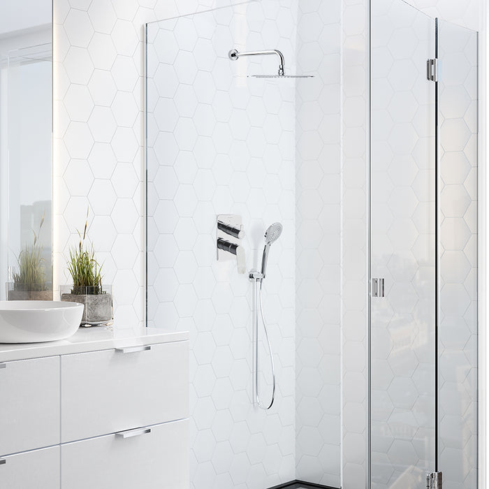 RAMONSOLER K5715021 NEW FLY Grifo Monomando Empotrado Ducha 2 Vías Cromo