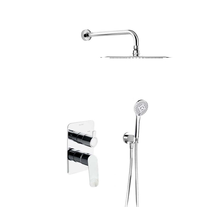 RAMONSOLER K5715021 NEW FLY Grifo Monomando Empotrado Ducha 2 Vías Cromo