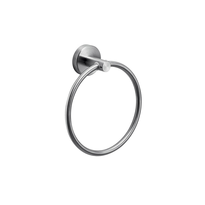 GEDY 50703800000 PROJECT Brushed Ring Towel Holder