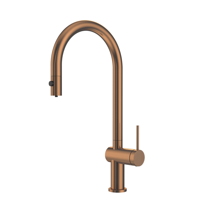 IMEX GOS006/ORC LAZIO Grifo Cocina Extraible Con Osmosis Oro Rosa Cepillado