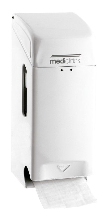 MEDICLINICS PR0784 Dispensador Papel 2 Rollos Blanco