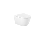 ROCA ONA Inodoro Rimless Suspendido 530 mm Con Asiento Blanco Brillo