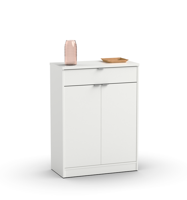 MUEBLES PITARCH Zapatero Berlín Blanco alto brillo