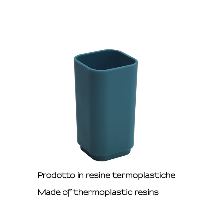 GEDY 63986500300 SEVENTY Portacepillos Azul Petróleo