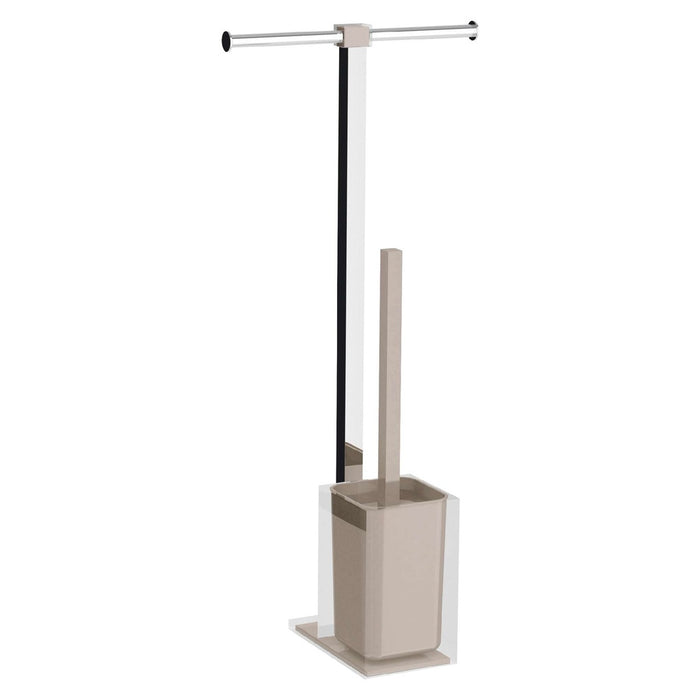 GEDY RA326600000 Columna de Pie Beige Transparente-Cromo