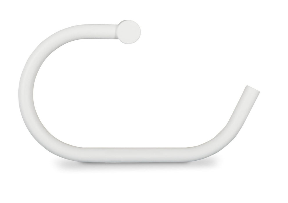 BELTRAN 10082 AMSTERDAM Curved White Textured Ring
