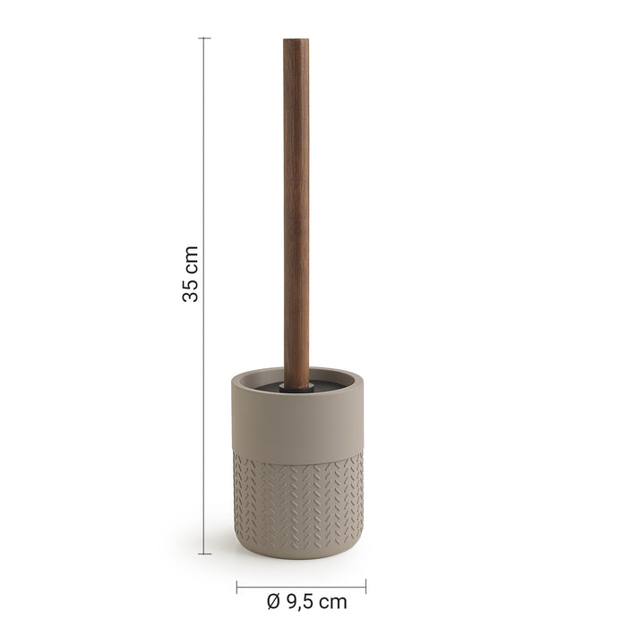 GEDY TH338300000 THEA Escobillero de suelo gris-natural oscuro