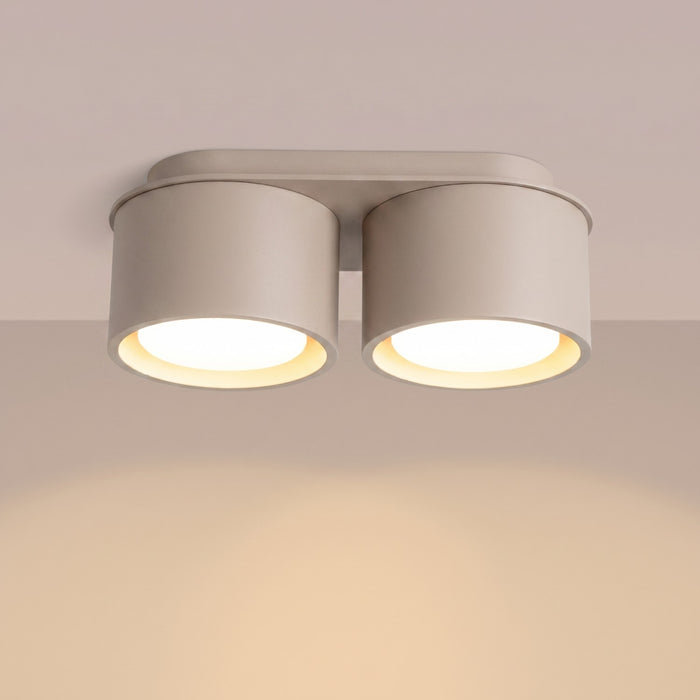 SOLLUX SL.2447 Plafón MODO 2 topo Gx53