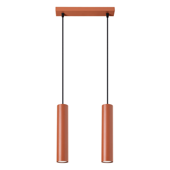 SOLLUX SL.1490 Lámpara colgante LAGOS 2 rojo ocre ocre rojo