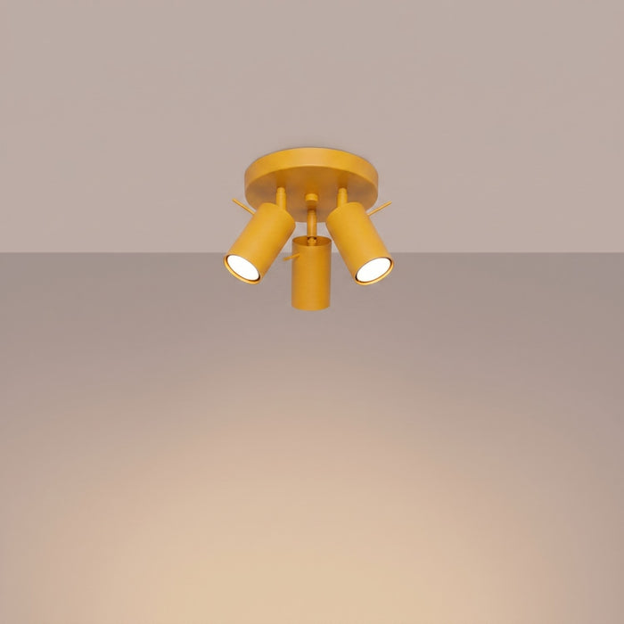 SOLLUX SL.2186 Plafón RING 3P amarillo