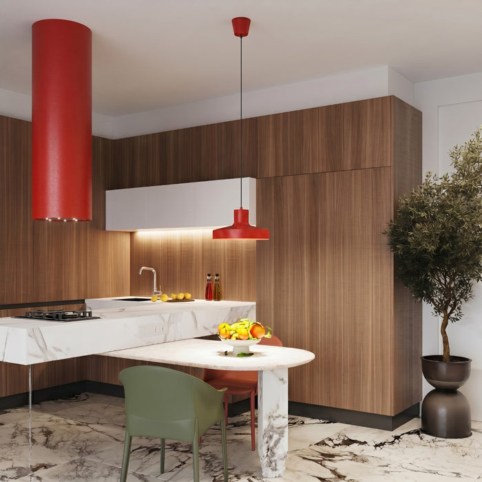 SOLLUX SL.2057 Lámpara colgante BILO rojo