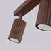 SOLLUX SL.2373 Plafón Karbon 3L Marrón