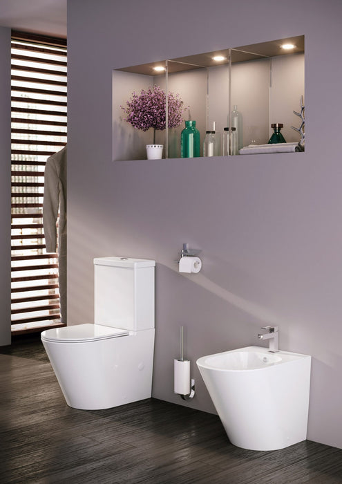 FOSSIL NATURA 00732 VENECIA Inodoro Rimless Compacto Completo Blanco Brillo