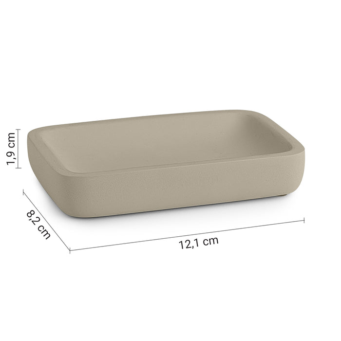 GEDY YL116600000 YLENIA Jabonera beige mate