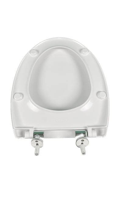 JACOB DELAFON E4303-00 PATIO/OLA Asiento WC Blanco Caída Normal