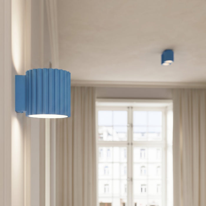 SOLLUX SL.2431 Plafón AURA 1 azur Gx53