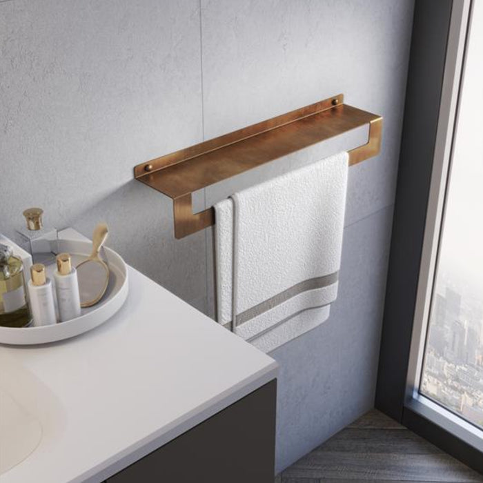 GEDY 20198250000 CLEO Estante toallero 50 cm oro rosa
