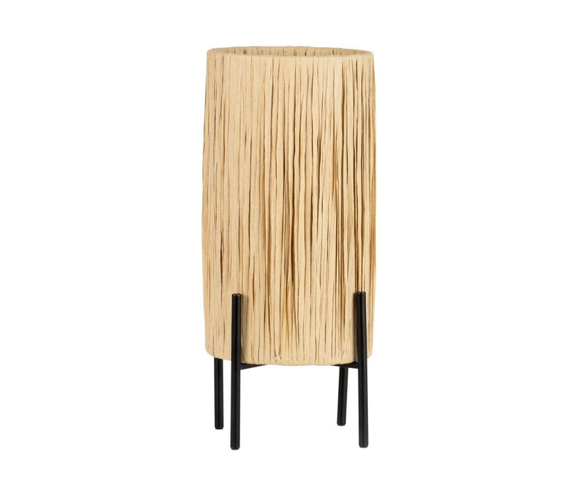 ANDREA HOUSE IL72028 Lámpara Mesita Noche Papel Ø18x38 CM