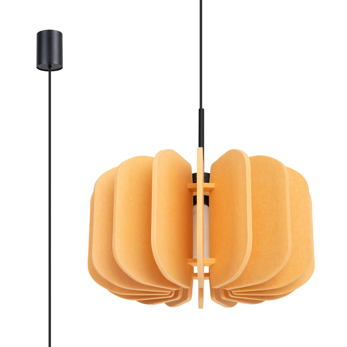 SOLLUX SL.1861 Lámpara colgante MULA 45 amarillo amarillo/negro
