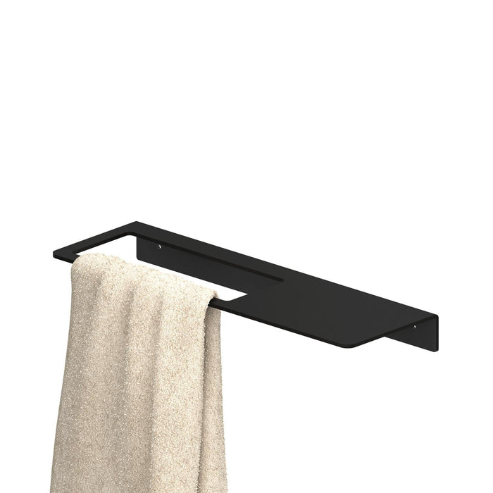 BELTRAN 10449 ETNA Repisa Toallero Pared Negro