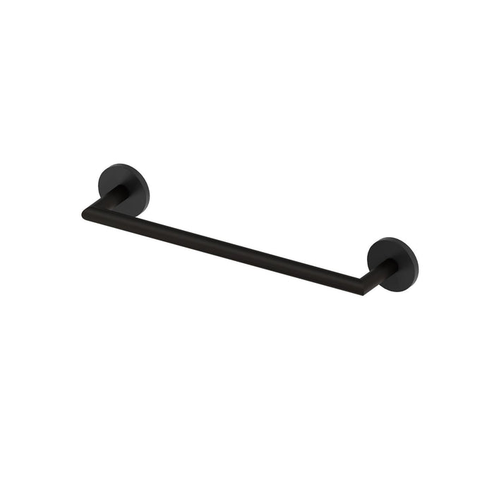 BELTRAN 20311 RIMINI Medium Towel Bar Black Adhesive
