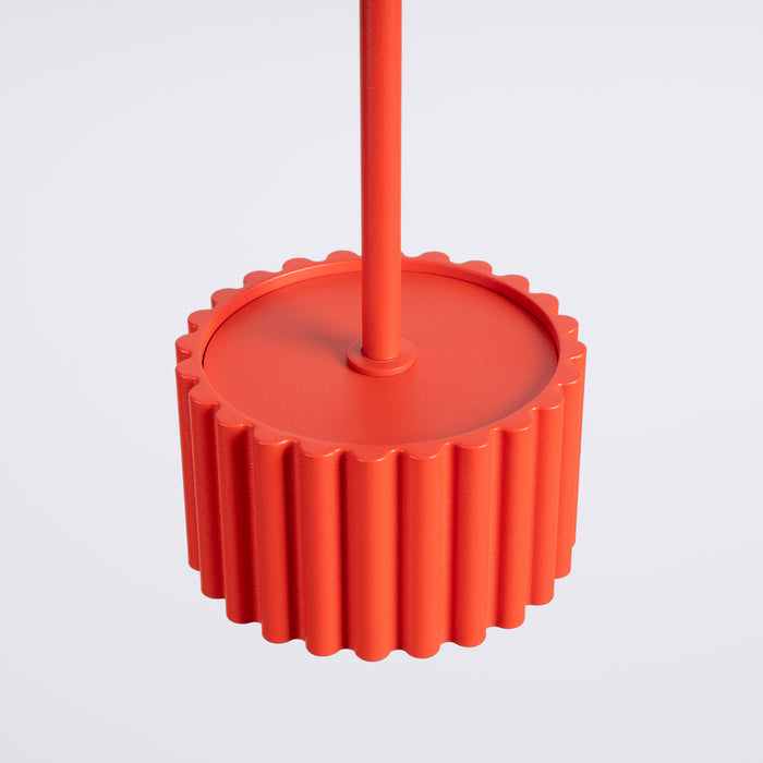 SOLLUX SL.2689 Lámpara colgante AURA 1 rojo Gx53