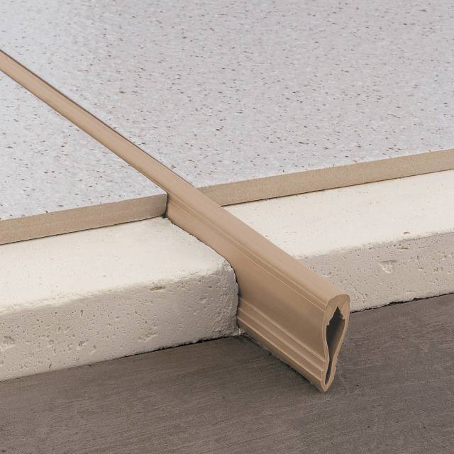 EMAC NOVOJUNTA-1 PVC Perfil Beige Para Junta de Dilatación