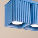 SOLLUX SL.3107 Lámpara De Techo Riff 2 Azul Celeste Gu10