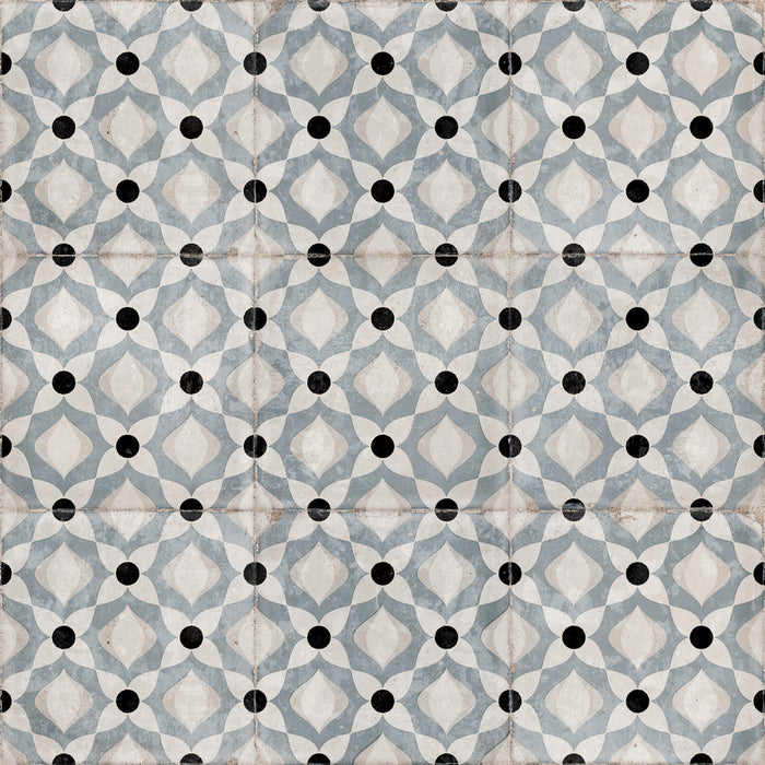 DUNE NANTES BLEU 20x20 Porcelánico Esmaltado