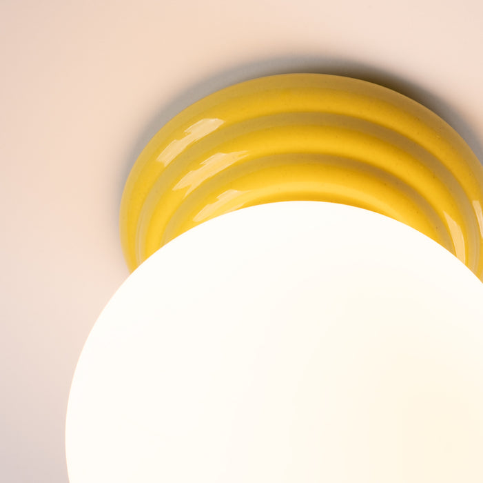 SOLLUX SL.1898 Lámpara de techo ZORI amarillo IP44 amarillo