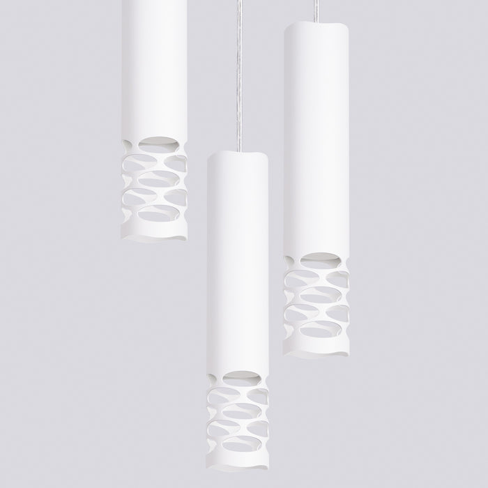 SOLLUX SL.1694 Lámpara colgante LIRO 3P blanca blanco