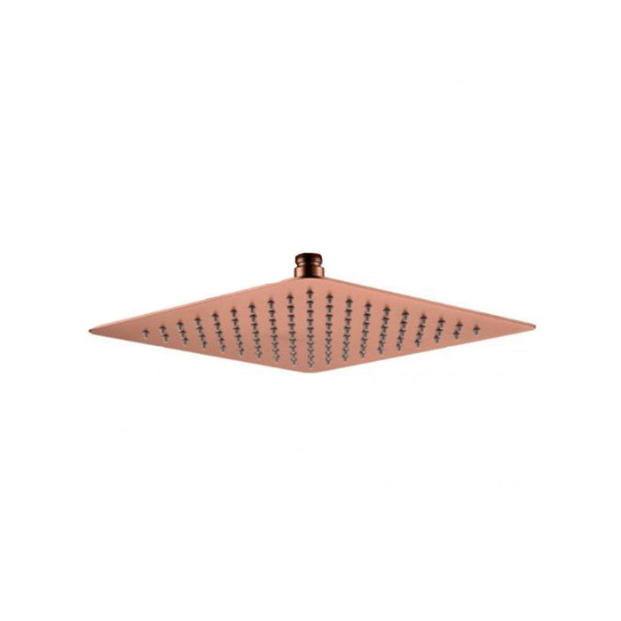 IMEX RDC001/ORC Rociador Cuadrado 20x20 Oro Rosa Cepillado