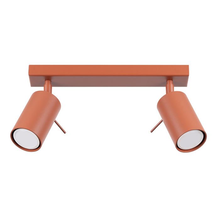 SOLLUX SL.1507 Lámpara de techo RING 2 rojo ocre ocre rojo