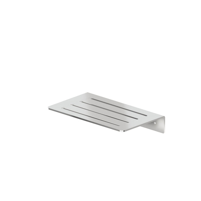 BELTRAN 10474 ETNA Slotted Straight Wall Shelf Stainless Steel