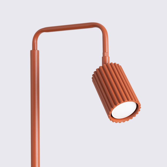 SOLLUX SL.2023 Lámpara de pie KARBON 1 ocre rojo