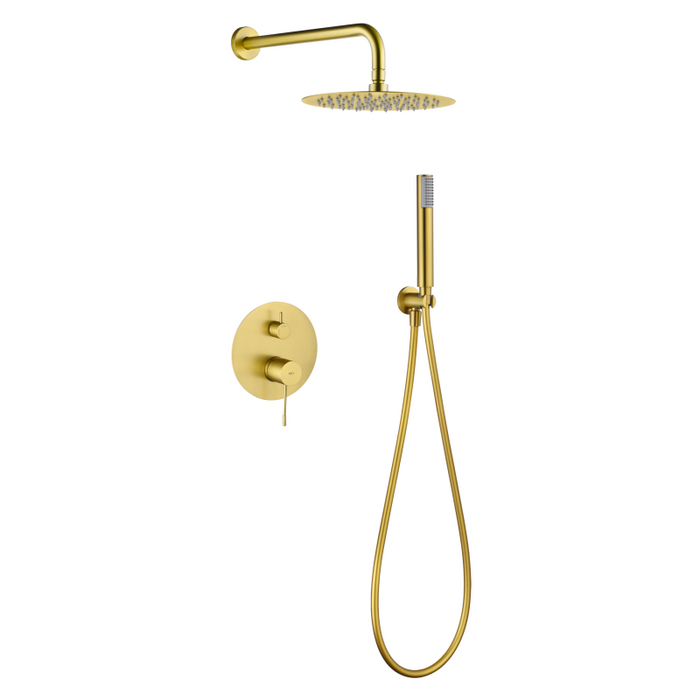 IMEX GPG053/OC GENOVA-PIAMONTE Monomando Conjunto Empotrado Oro Cepillado