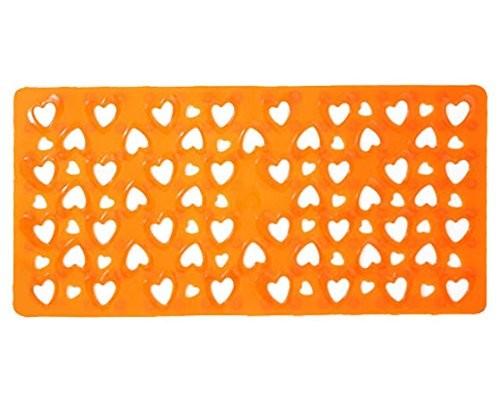 GEDY CO36756730 Antideslizante Bañera 36X75 G-Cuore Naranja