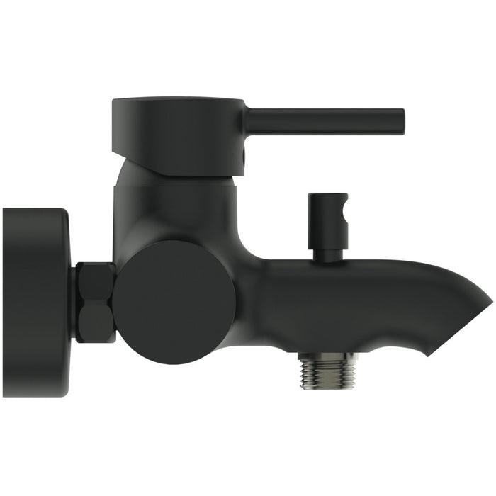 IDEAL STANDARD BC199XG CERALINE Grifo Monomando Baño/Ducha sin Equipo de Ducha Negro Seda