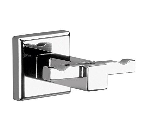 GEDY 69281300100 COLORADO Percha doble Cromo