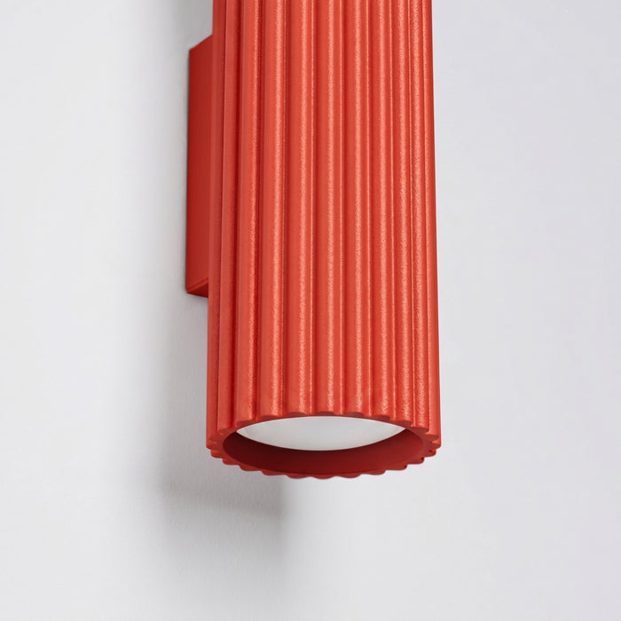 SOLLUX SL.2346 Aplique de pared KARBON 20 rojo