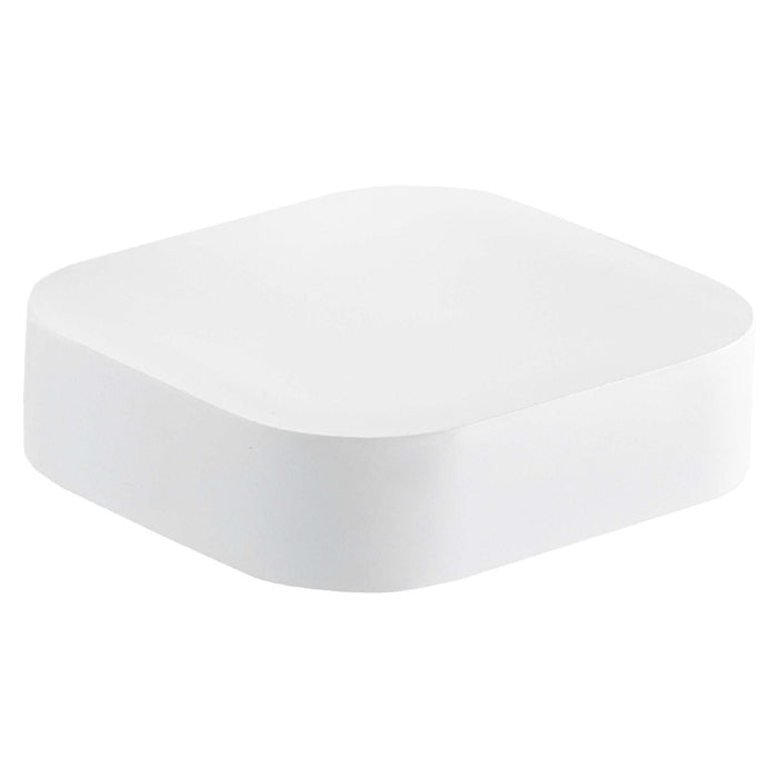 GEDY 32122200000 Jabonera Fija Blanco Mate