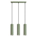 SOLLUX SL.3184 Lámpara Colgante Rayo 3L Verde Oliva