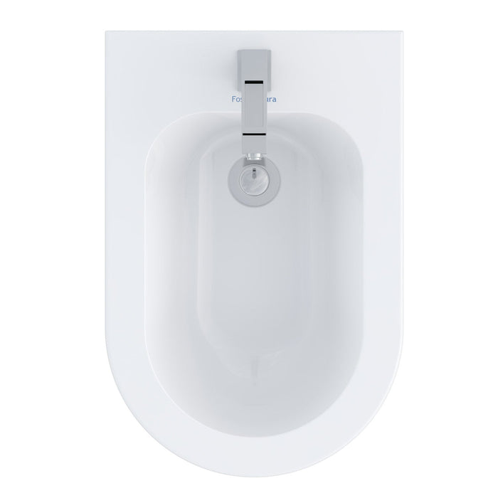 FOSSIL NATURA 00437 NÁPOLES Bidé a Suelo Altura Confort Blanco Brillo