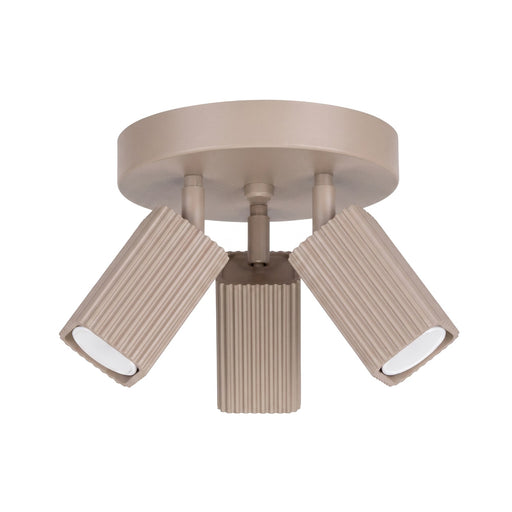 SOLLUX SL.3152 Lámpara De Techo Rayo 3P Taupe