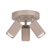 SOLLUX SL.3152 Lámpara De Techo Rayo 3P Taupe