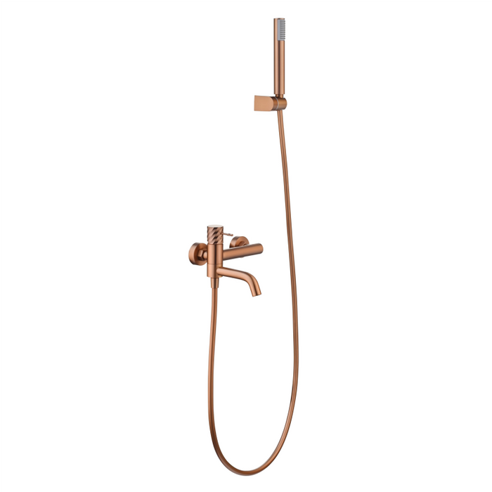 IMEX BDB063-4ORC BLESS-PALAU Monomando Kit Oro Rosa Cepillado